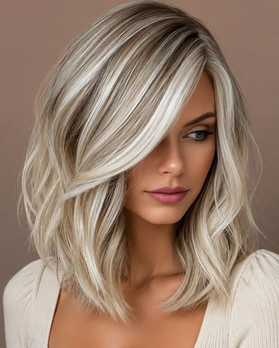 Human hair new - human, layered