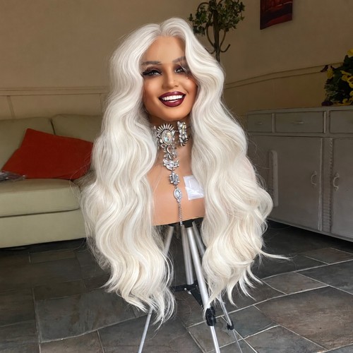 Long wavy synthetic - synthetic, hair
